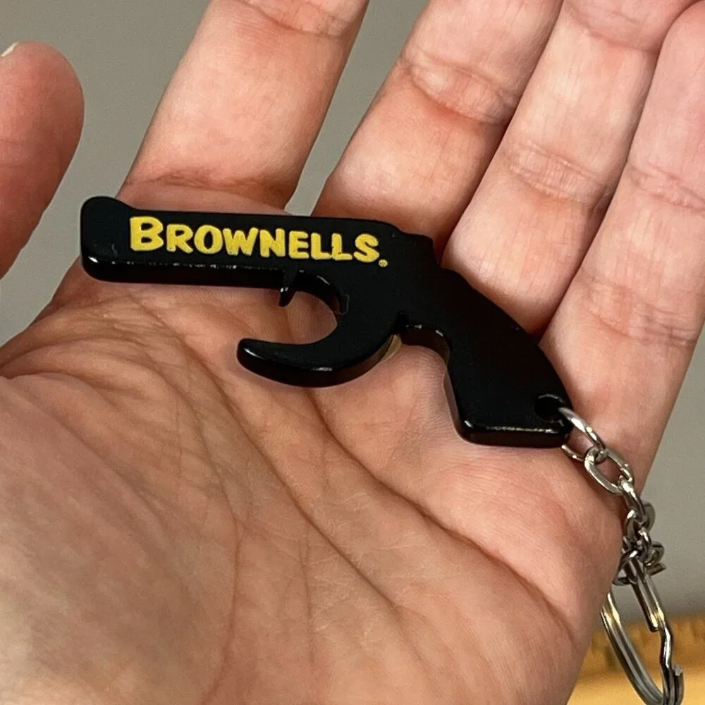 Brownells Gunsmith Keychain Bottle Opener‎ Metal